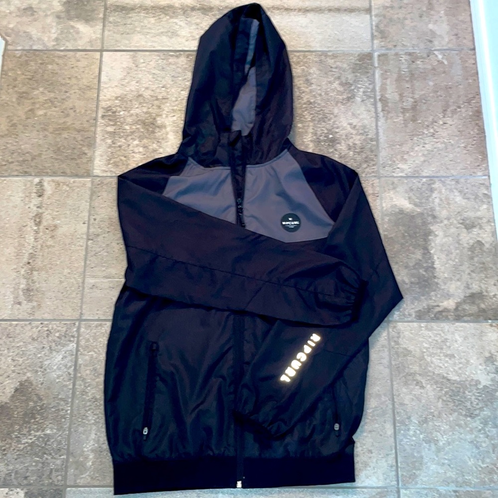 Rip curl, black/grey block jacket